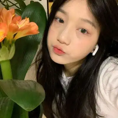ins真人可爱女生头像