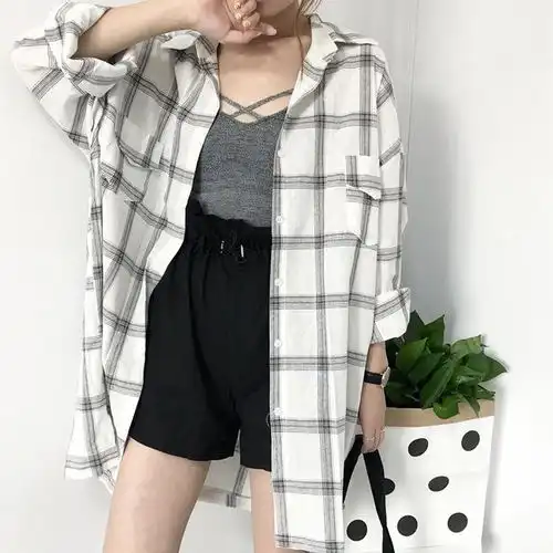 干净清爽的少女穿搭秋季时尚的加分项,日常时髦感扑面而来