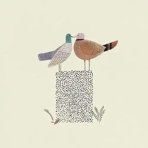 治愈系插画师chuneunsil仿佛连风都是甜甜的