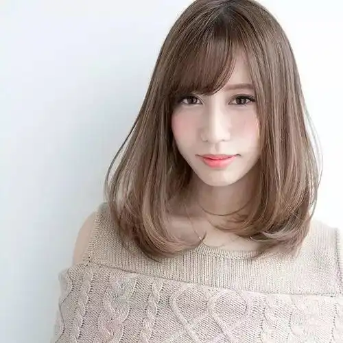 清纯甜美风,直发内扣