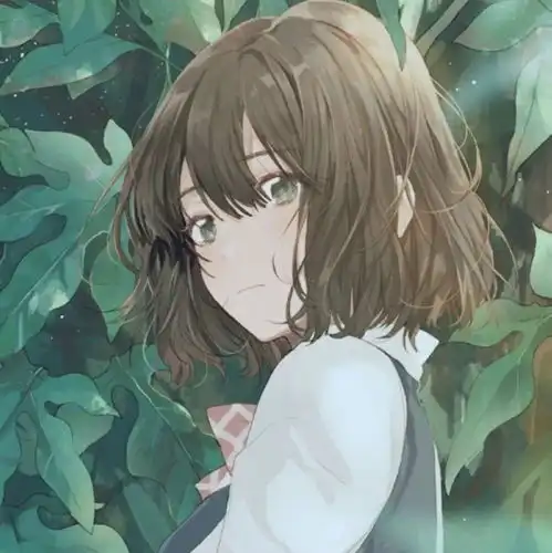 动漫女头伤感忧郁的女生动漫头像