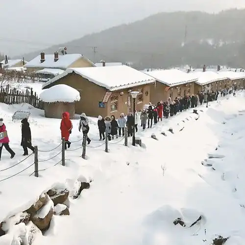 文旅点睛俄罗斯小套娃畅游林海雪原