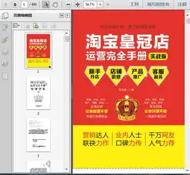 淘宝网店运营管理手册新手开店店铺装修产品推广客户服务400页