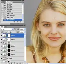photoshop给偏色的人像美女照片润色15