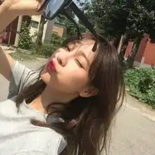 我只做你的小傻瓜小清新甜美女生微信头像