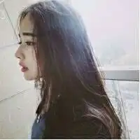 黑色长发动漫女生头像微信头像图片大全