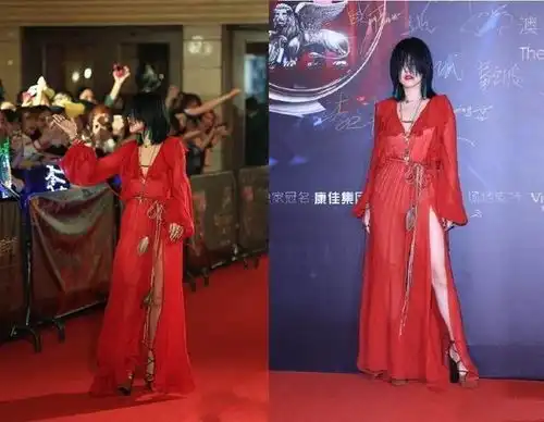 明星得罪造型师系列暴露狂红衣女鬼齐上阵,妖魔鬼怪聚会吗