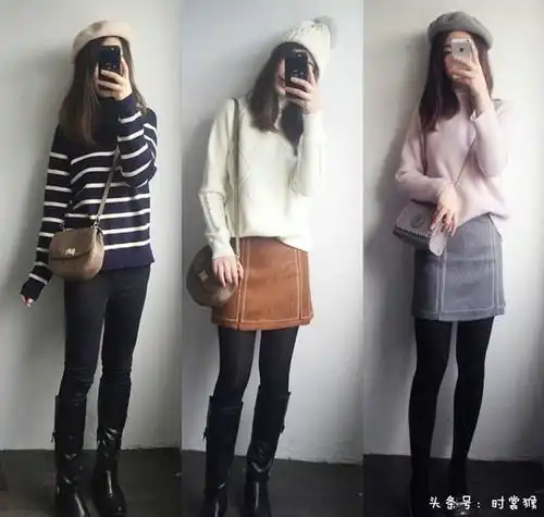 美到不重样27套秋冬季毛衣完美内搭搭配照着穿绝对又美又气质