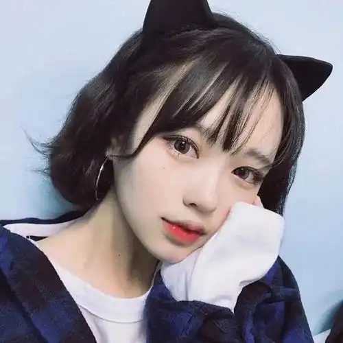 女生头像给所有坏情绪,都贴上一个都会过去的标签