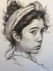 极品五大美女素描,看一次就想画一次,简直美哭...