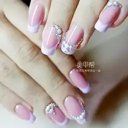 这50款碎钻美甲,你绝对要收藏