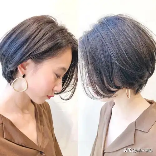 柔美的短发发型,灵动的美吸引着无数美女