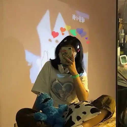 ins可爱不露脸女头
