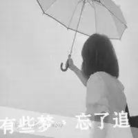 黑白色头像女生背影头像微信头像图片大全