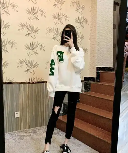 黑白经典配色穿搭