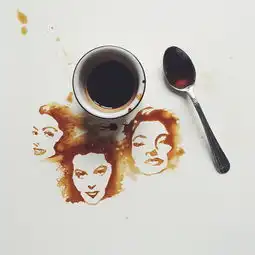 对于这个艺术家来说,喝咖啡是为了更好地做梦