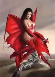 欧美画师性感爆乳画作别有风味