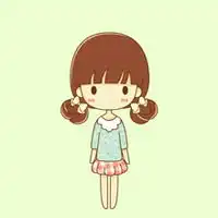 卡通姐妹头