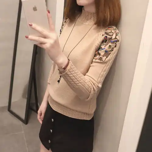 女人过了40岁,别老穿黑色穿舒适减龄的毛衣,比80后还洋气美嫩
