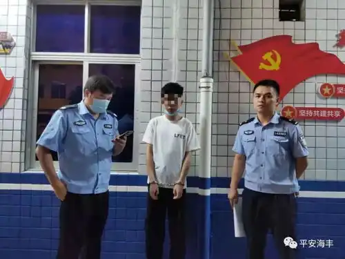 海丰附城抓获2名逃犯,救护1名摩托事故中的女伤者