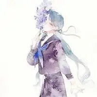 唯美手绘水彩画头像男女通用同一片天地却无法拥有你