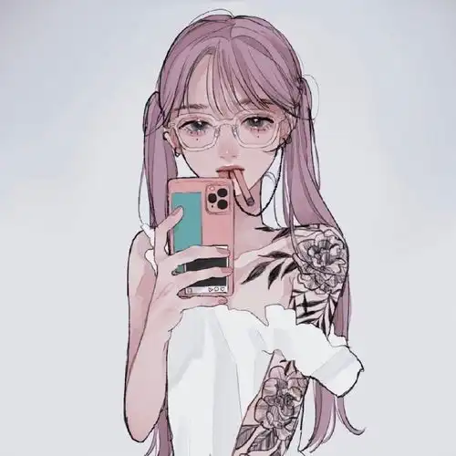 二次元女头在你离开的时候,我就决定放弃你了
