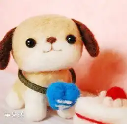 治愈系羊毛毡作品图片最萌羊毛毡手作欣赏