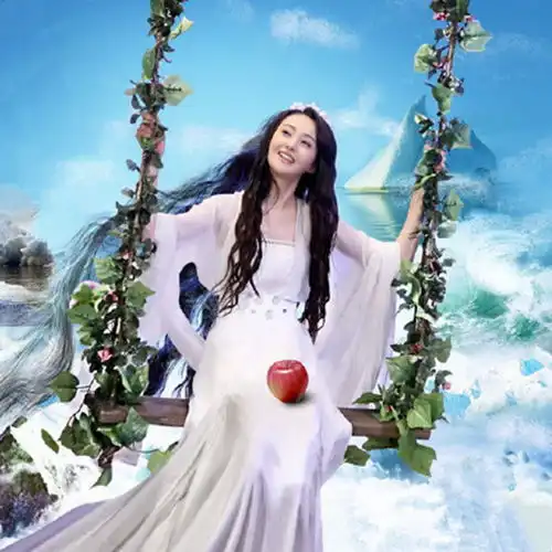 当古装美人荡秋千,张雨绮鞠婧祎张檬谁的造型最惊艳