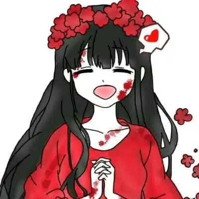 如辰ins优质动漫红色系女头这卡通动漫头像我要个性网