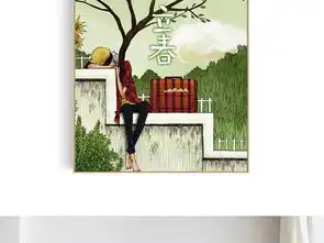新中式纯手绘树林风景绿植二十四节气女孩男生装饰画无框画北欧现代简约图片设计素材高清模板下载27.68mb小清新装饰画大全