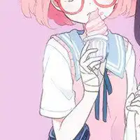 动漫百合女生头像一对微信头像图片大全