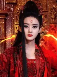 女星古装剧红衣造型赵丽颖霸气,刘诗诗仙气十足,热巴最好看