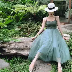 夏日休闲连衣裙,给女神以小清新的美