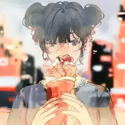 动漫头像生活很苦的话
