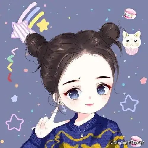 适合春天的可爱微信小头像俏皮又好看的男生女生头像情侣头像