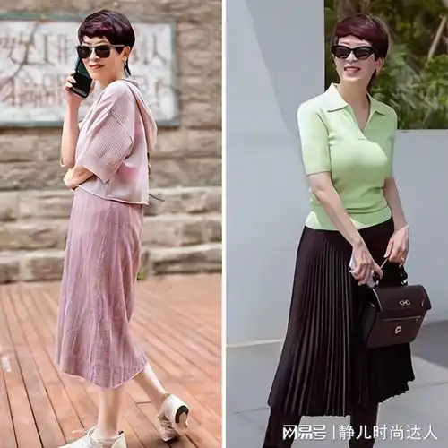 70后的女人可以多时髦看到这些搭配就知道了,靠穿衣逆袭