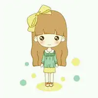 超级大的女生可爱的q版动漫图片