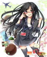 眼镜娘有胸更有大智慧二次元眼镜少女美图赏