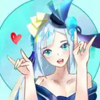 青行灯二次元头像女呆萌微信头像图片大全
