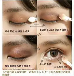 美女达人演绎欧式立体性感眼妆