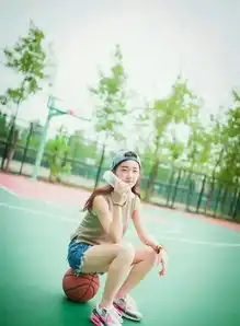 清新脱俗的篮球美女