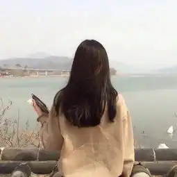 女生头像让你看不见正脸的傲娇女生