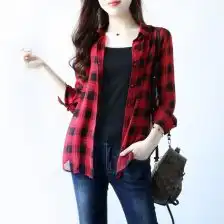 英伦风衬衣女