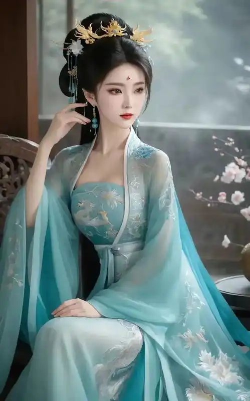 国风古韵仙气十足古风美女梦回古代重回汉唐