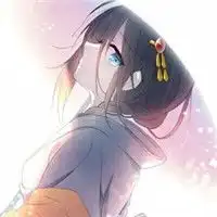 日系动漫和服少女个性头像为何我的真心你听不到