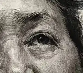 细分步骤教你处理素描头像中的细节与整体关系