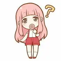 纯色简单卡通女生头像萌萌哒微信头像图片大全