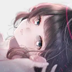 ins风动漫女生头像我是旷野的游魂,你是闻到我的人