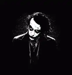 求ps大神做几张黑白的小丑伤感哭泣的男头,要高清,不要任何水印