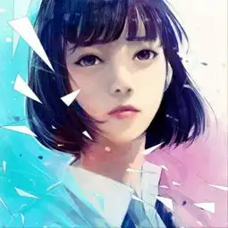 最好的东西往往是意料之外偶然得来的短发小清新风格女生头像
